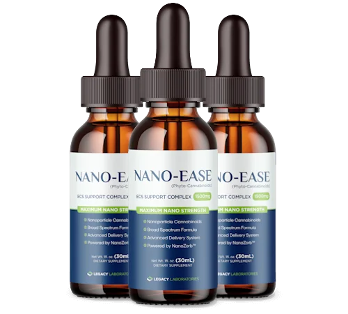 Nano Ease 3 bottles — 90-day supply